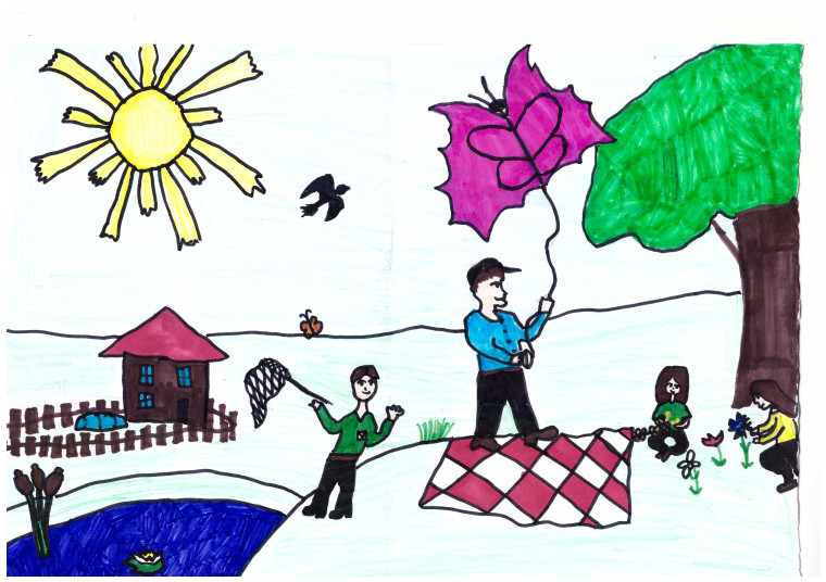 Конкурс детско-родительских рисунков «Наша дружная семья»   в рамках всероссийской акции «Большие семейные выходные».